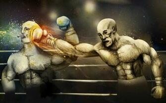 Art Abstract Boxing Wallpaper HD