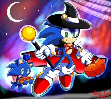 Halloween Sonic The Hedgehog Photo