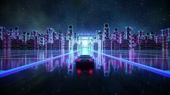Outrun Trailblazing Car Live Wallpaper X
