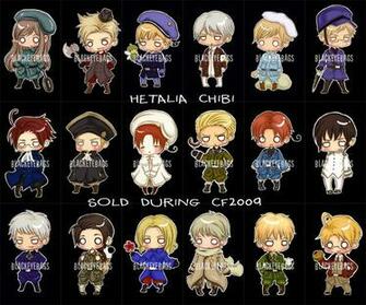 Hetalia Chibi By Blackeyebags