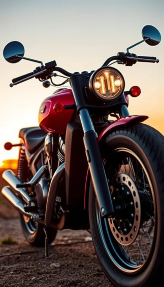 Indian Motorcycle Scout Phone Wallpaper