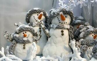 Snowman Wallpaper
