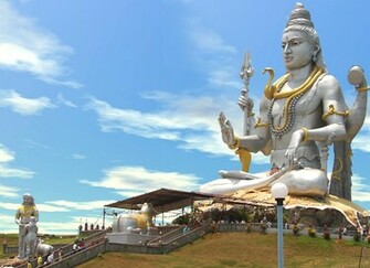 Hindu God Wallpaper Murudeshwar Temple Karnataka