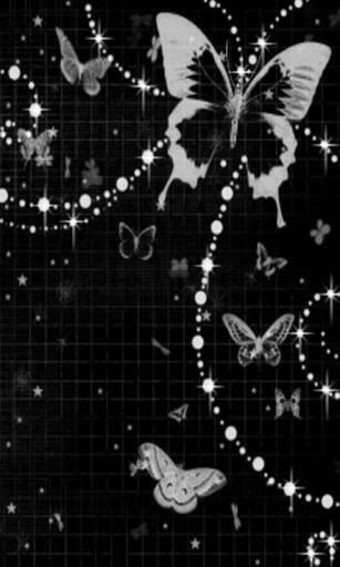 Bigger Butterfly Bling Live Wallpaper For Android Screenshot