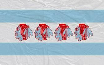 Blackhawks Chicago Flag By Danimal71286