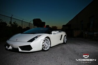 HD Car Wallpaper Lamborghini Gallardo Spyder White