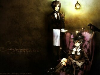 In Our Darkest Hour Kuroshitsuji Wallpaper
