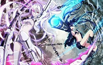 Black Rock Shooter White Anime Chain Gun Sword Death