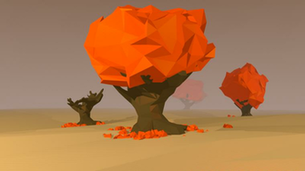 Landscapes Envs Low Poly Shaun Tan And Tree Designs