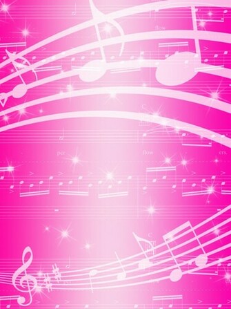 Pink Music Note Wallpaper Image Pictures Becuo
