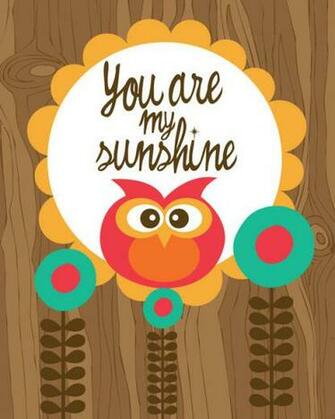 You Are My Sunshine Wall Mural Contemporary Wallpaper By Murals