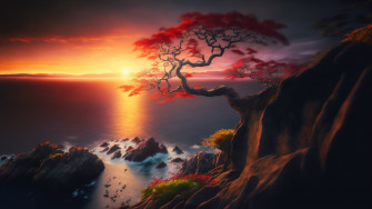 Cloud Mountain Sky Digital Artistic 4k Ultra HD Wallpaper