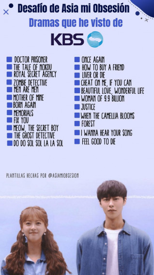 Kdramas Check List Ig Korean Drama Kdrama