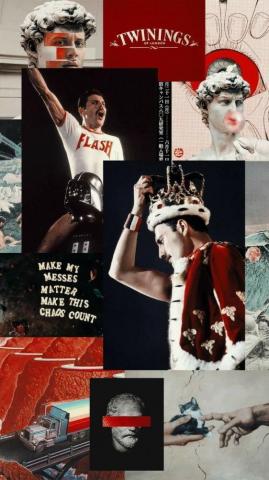 Wallpaper Inspired In Rock Band Queen Freddie Mercury Papeis