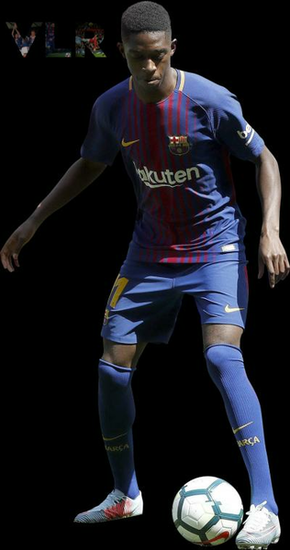Ousmane Dembele By Vivelesrendersfr