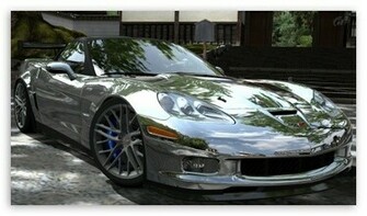 Corvette Zr1 Chrome HD Wallpaper For High Definition WqHD