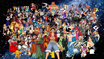 All Anime Characters HD Wallpaper