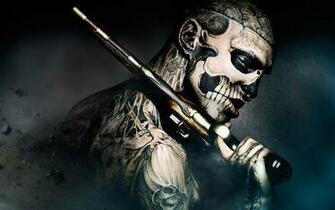 Blackberry iPad Zombie Boy With A Gun Screensaver For Kindle3 And Dx