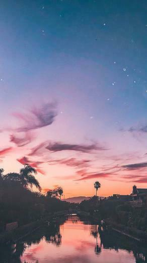 Beautiful Los Angeles iPhone X Wallpaper Preppy