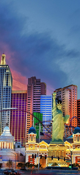 Las Vegas iPhone Cityscape Wallpaper