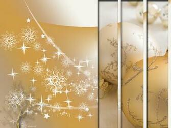 Gold Xmas Desktop Pc And Mac Wallpaper