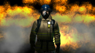 Cool Firefighter Wallpaper