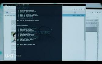 Mr Robot Tv Show Now Uses Backtrack Linux S Successor Kali