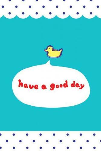 Cartoon Have A Good Day iPhone 4s Wallpaper