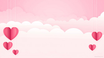 Cute Valentines Day X Background Wallpaper