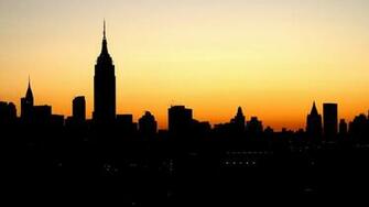 City Silhouette Desktop Pc And Mac Wallpaper