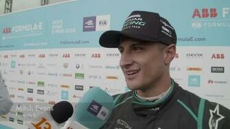 Formula E Geox Rome Prix Mitch Evans Reaction Video Dailymotion
