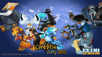 Image Club Penguin Card Jitsu Party Wallpaper Made By Khantar07