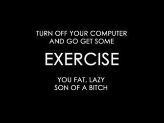Exercise Motivational Posters Wallpaper