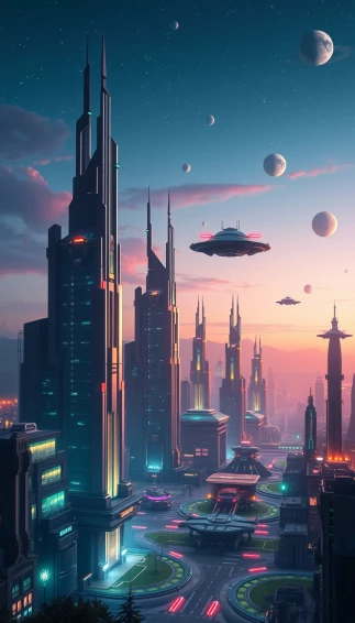 Sci Fi Phone Wallpaper