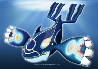 Pokemon Alpha Sapphire Kyogre By Silvercrow95