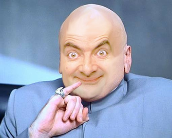 Dr Evil Wallpaper Mr Bean Starring As