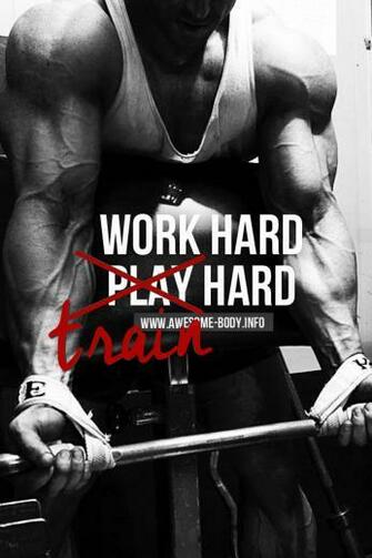 Bodybuilding Motivational Posters Gym Awesome Body