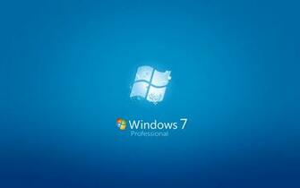 Win7 Professional Wallpaper Stock Photos