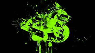 Green Black Wallpaper
