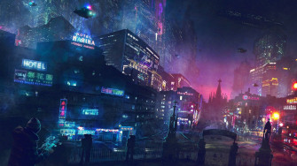 Cyberpunk City Wallpaper