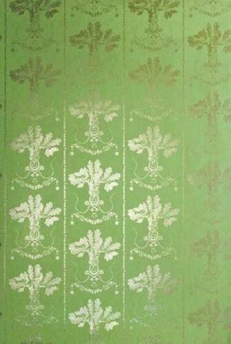 Georgian Green Lucky Charms Wallpaper Style