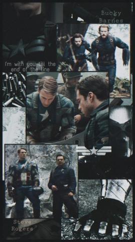 I M With You Till The End Of Line Bucky Barnes Marvel