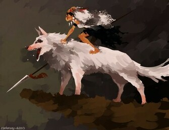 Princess Mononoke Hime Cool HD Wallpaper