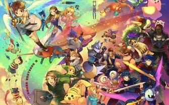 Super Smash Bros Wallpaper Game
