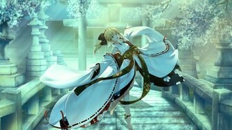 Saber Lily Wallpaper