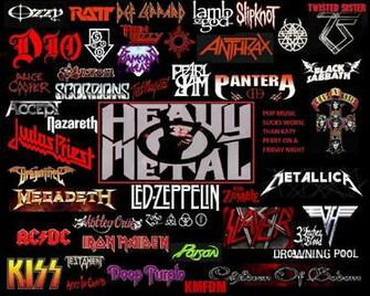 Heavy Metal Band Logos Car Tuning