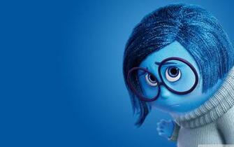 Inside Out Sadness Disney Pixar 4k HD Desktop Wallpaper For