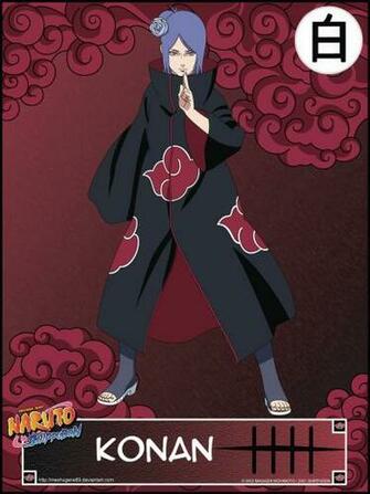 Naruto Shippuden Akatsuki Konan Wallpaper Animation