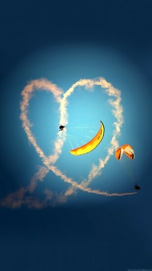 Android Mobile Wallpaper Love Image Blue
