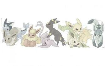 The Pokemon Anime Wallpaper Titled Eeveelution
